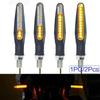 2pcs/set Motorcycle Turn Signal Light LED Warning Lamp Turn Signal Blinker Indicator Lamp Stonego Motorcycle Accessories YSL