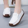 Light Women's Flat Shoes New Comfort Plus Size White Women's Vulcanize Shoes Hollow Casual Women Loafers