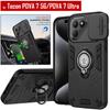 Slider Lens Protection Funda for Tecno Pova 7 5G Case Magnetic Ring Braket Stand Cover for Tecno Pova 7 Ultra Case Armor Capa