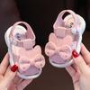 Girls Sandals Flowers Bow Knot Sweet Soft Children's Beach Shoes Kids Summer Bow Knot Sandals Princess Fashion Cute High Quality