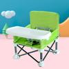 Baby Outdoor Beach Chair with Non-Slip Pads High Stability Strong Load-bearing Portable Compact Folding Chair Kids Infant Dinner Table