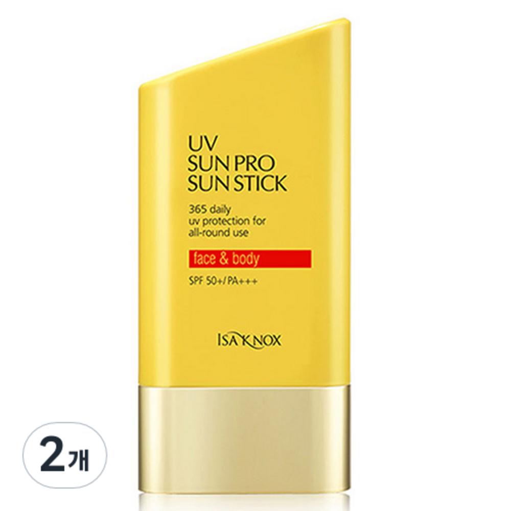 ISA KNOX UV Sun Pro Clear Jumbo Sun Stick SPF50+ PA++++, 30ml, 2 Units
