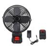 Battery Operated Fan Waterproof Camping Rechargeable Fan for Outdoor Travel Car RV Desk 8in 1500