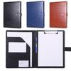 Multifunctional A4 Conference Folder Business Stationery Folder Leather Contract File Folders