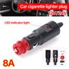 Car Cigarette Lighter With Indicator Light European Cigarette Lighter  Connector General Automotive Accessories 12V-24V 8A
