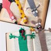 Handmade Knitted Animal Crochet Bookmark Cute Crochet Bookmark Kit for Birthday Christmas Gift Girl Teacher Reader Book Lover