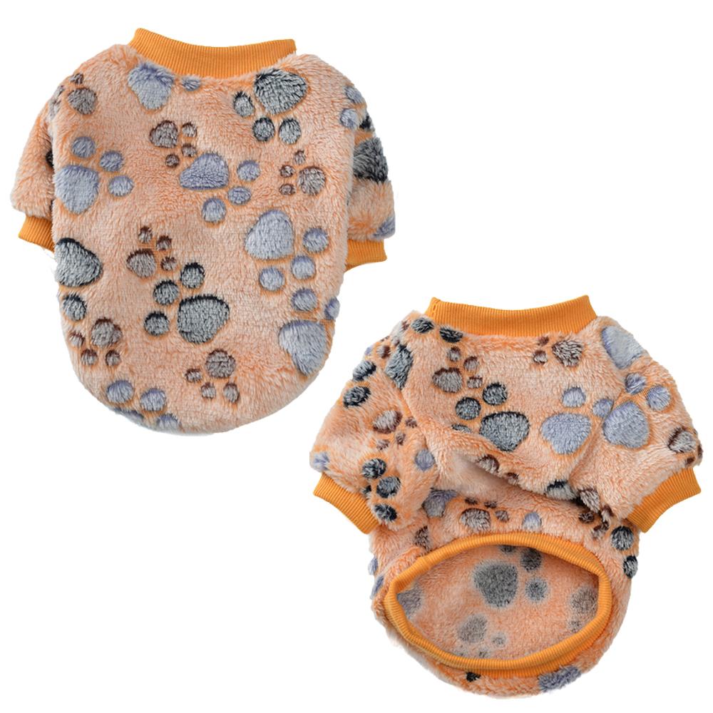 Soft Dog Fleece Pullover Pet Clothes Comfortable Cute Puppy Kitten Coats Sweater for Small Medium Dogs Cats Warm Winter Outfit