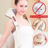 1PC Wireless Electric Shiatsu Neck and Back Massager Shawl Soothing 5D Kneading Massage Pillow Shoulder Leg Body