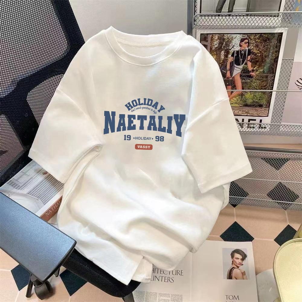 2025 Sabrina Carpenter New Song Manchild Cotton T-Shirt Fashion Casual Retro Printed T-Shirt Men's and Women's Same Top