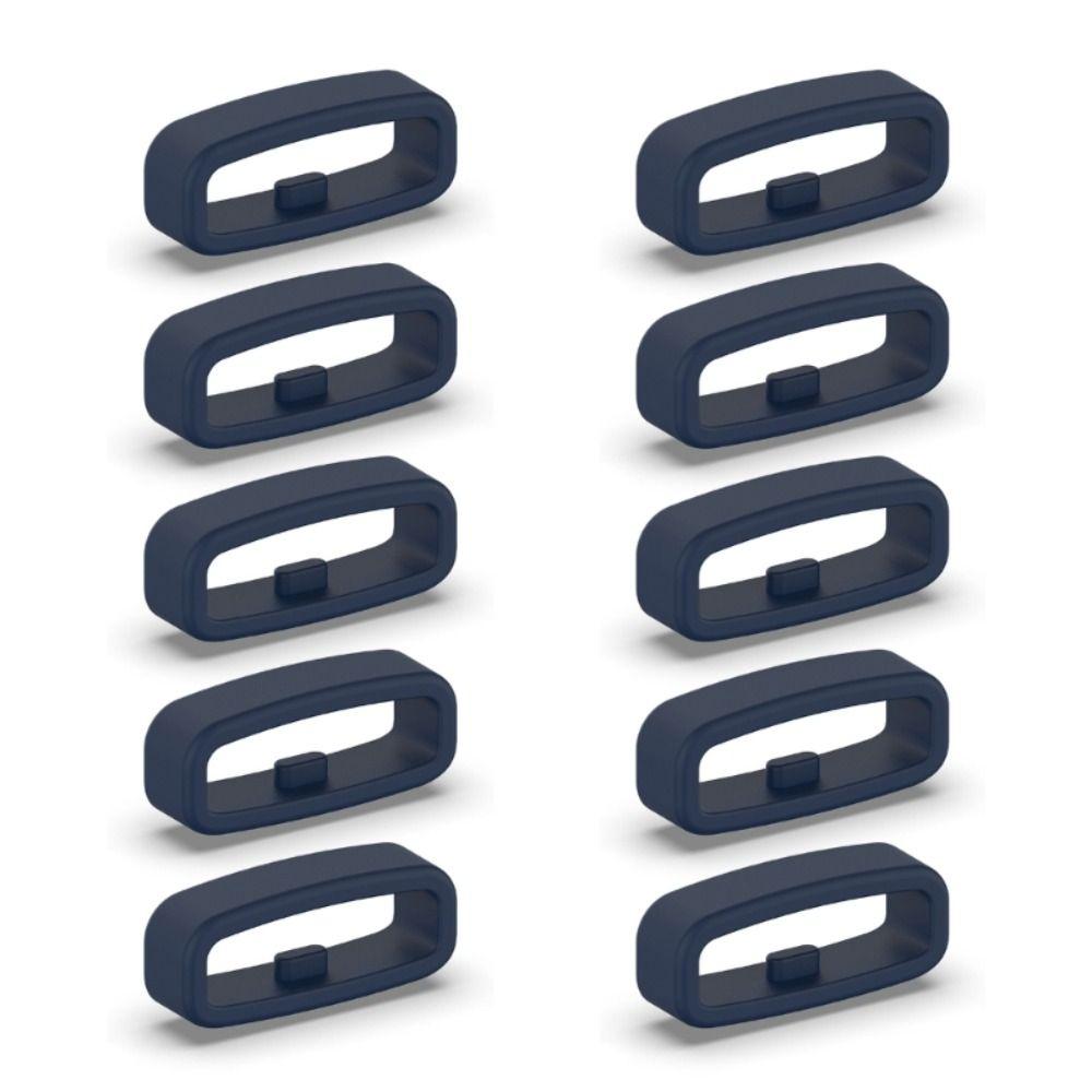 10Pcs 20mm Watch Band Keeper Generic Watch Band Holder Loop Portable Ring Smartwatch Accessories