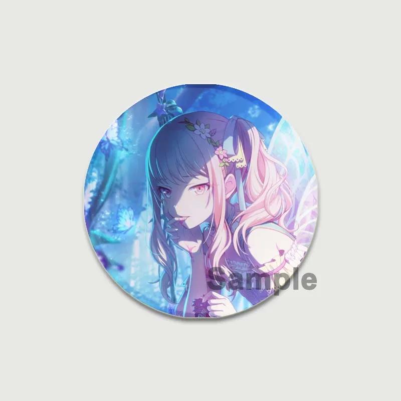 32/44/58mm Cute Project SEKAI Anime Pins Akiyama Mizuki Tinplate Badge DIY Custom Cartoon Girl Brooch Pin for Hat Bag Fans Collection Gifts