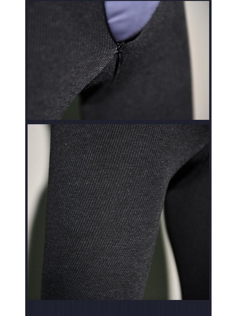 Qinghe 2022 Men's Warm Pants with Zipper: Stylish, Sexy, and Functional.