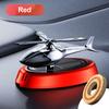 Solar Car Air Freshener Perfume Helicopter Decor Interior Decor Solar Car Rotating Aromatherapy Perfume