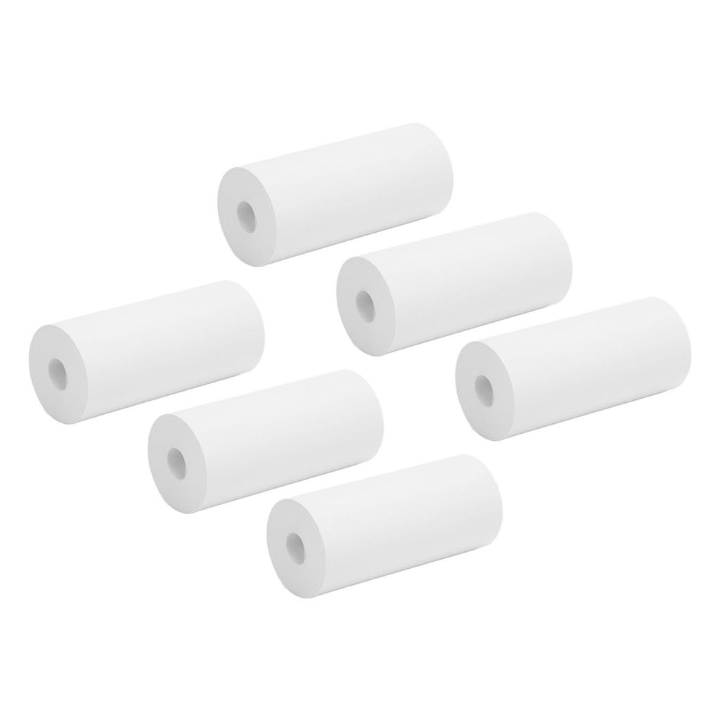 10 Rolls Instant Camera Print Paper 57x25mm Thermal Print Paper for Refill Spare Accessory