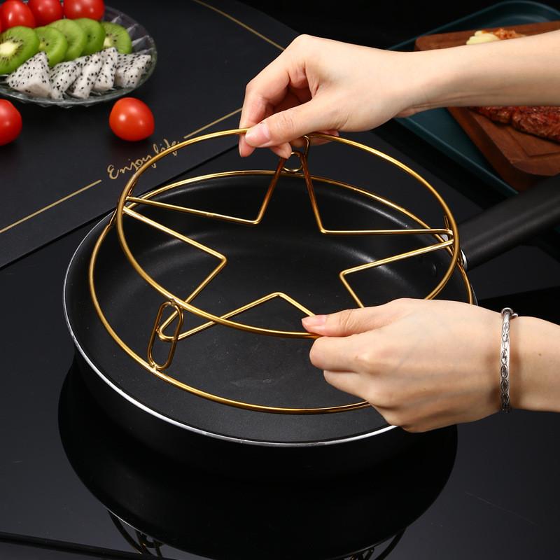 Thicken 304 Stainless Steel Food Steamer Heat Insulation Steaming Grid Rack for Pots Dumplings Home Novel Kitchen Accessories