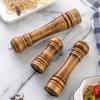 Pepper Grind Salt and Pepper Grinder Kitchen Tools Grind Pepper Grind Oak Pepper Freshly Grind Wooden Pepper Grinder Flask