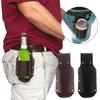 Classic Beer Holster Leather Beer Holster Outdoor Drink Cup Cover Round Protective Cover
