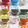 2mm Fantasy Color H Tube Glass Beads for DIY Handmade Crafts, Loose Rice-Shaped Beads, Multicolor Accessory for Jewelry Making.