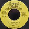 7inch Record L.M.S / JUNIOR KELLY & KING DAVID - Heavenly Child / Lion In Me 71REC004 71 Records 2000 Jamaica Reggae, Ska & Dub Used