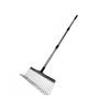 Sturdy Steel Rake With Ergonomic Handle For Efficient Lawn Yard Debris Cleaning And Pet Waste Removal Cleaning Tool