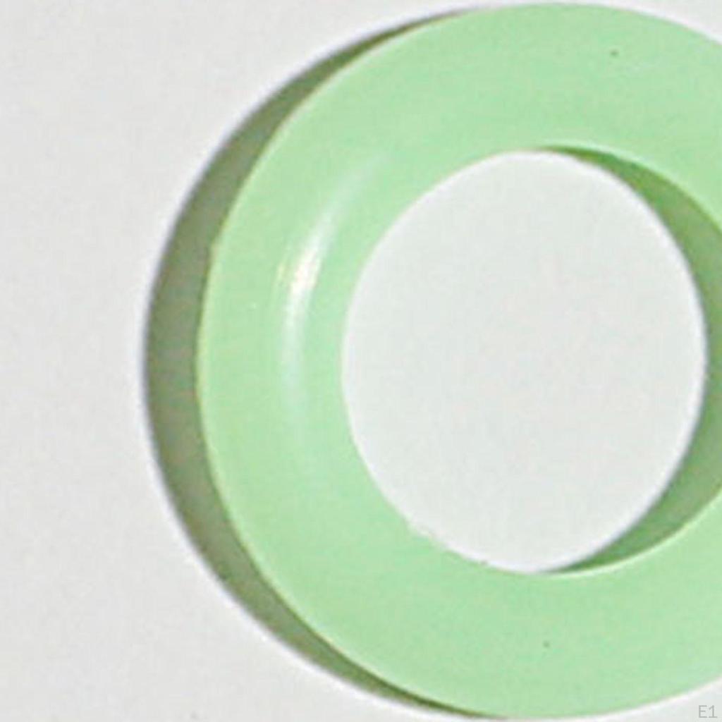 100 Pieces Tent Stake Rings Nail Ground O for Mountaineering Hiking