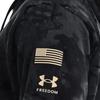 Under Armour Project Rock Veteran Day Fashion Comfortable Versatile Hoodie Men Hoodies Black 1367097-001