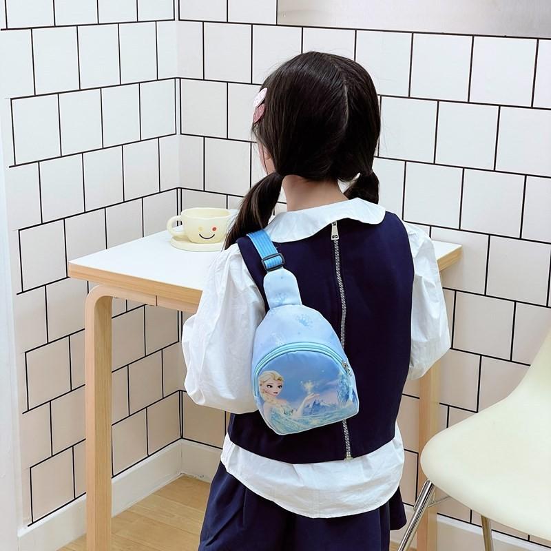 Shoulder Princess Printed Crossbody Chest Bag Children Gifts Outdoor
