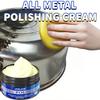 Multifunctional Metal Polishing Paste - Chrome Repair & Restoration Compound - All-Purpose Metal Renovation Cream for Cars, Moto