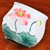 Creative Ceramic Relief Lotus Holy Water Cup Buddha In Front of Guanyin Buddha Set for Buddha Cup Decoration Feng Shui