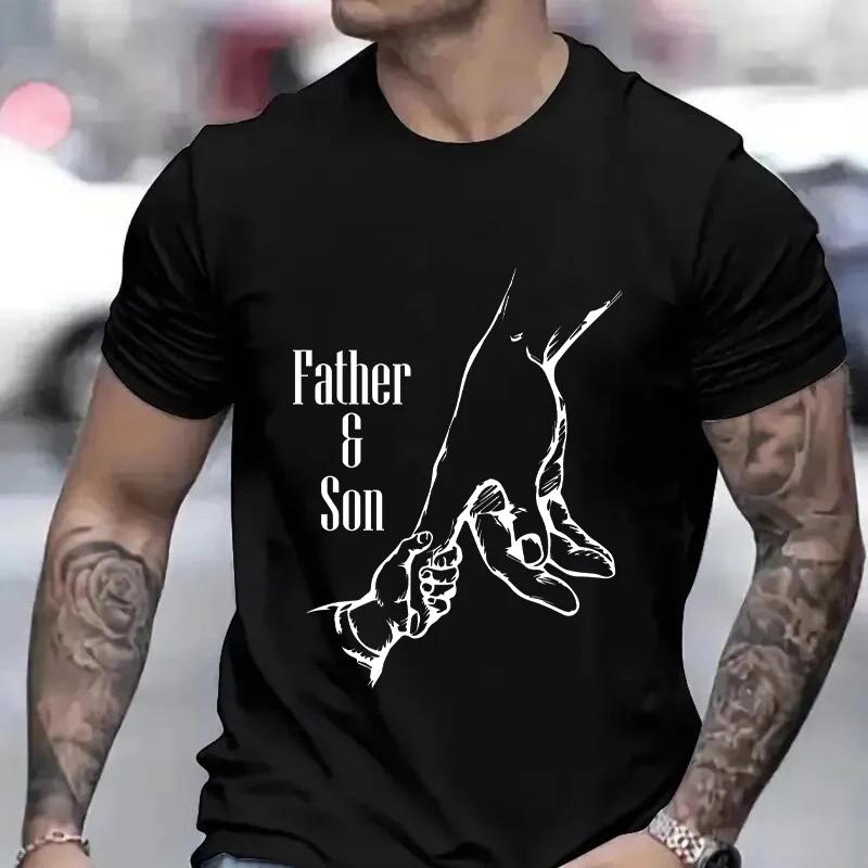Fathers and Son Tshirts Dad Fun Gift Novelty TShirts Birthday Mens T Shirt for Dad From Son Daughter Tshirts Short Sleeve Tops