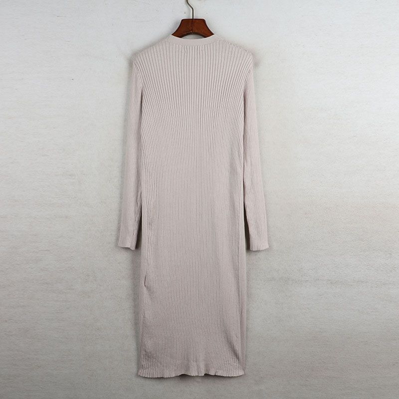 Fall Sunshine House New Arrival Export European and American Plus Size Women's Clothes Thin Knitwear Long Cardigan Sweater Outwear