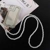 Anti Loss Pearl Crossbody Mobile Phone Chain Portable Pearl Strap Phone Chain Mobile Phone Pendant