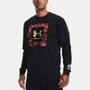 Under Armour Cny Rival New Year Series Fleece Warm Pullover Sports Sweatshirt Men Sweatshirt Black 1366426-001