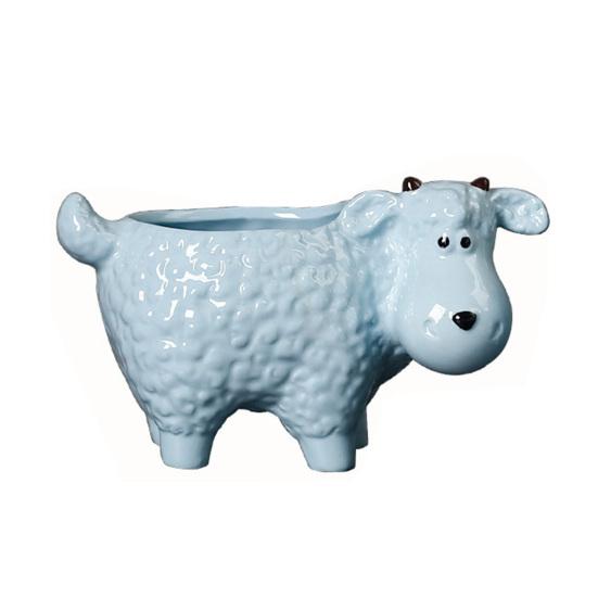 Yousheng Cartoon Sheep Candle Holder Votive Tealight Candle Stand Living Room Bathroom Candlestick Decoration Table Centerpiece Ornament