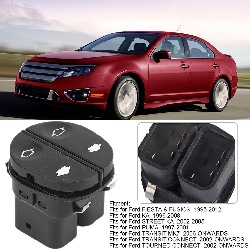 Front Left Window Control Switch Button 96FG14529BC Fits for TRANSIT MK7 2006-