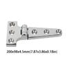 Heavy Duty Marine Grade T Hinges 316 Stainless Steel Heavy Duty Hinges Tee Hinges  Shed Door