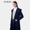 PORTS Women's 2023 Autumn/Winter Wool Coat