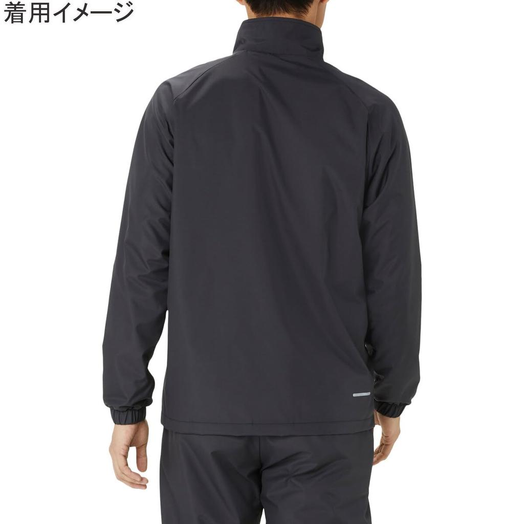 Training Wear Tricot Breaker Jacket 2031E745 Performance Black X Brilliant White M [ASICS] Men's