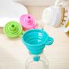 Pure Silicone Telescopic Funnel Necessities Kitchen Collapsible Foldable Leaking Oil Leak Funnel