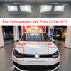 For Volkswagen VW Polo 2014-2017 Car Front Headlight Cover Headlamp Transparent Glass Lampshade Lamp Shell Lens Cover