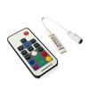 Adjustable 17 Keys RGB Mini RF Wireless LED Strip Light Controller 5050/3528/5730/5630/3014 Light LED Dimming Remote