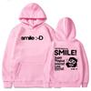 Print Clothes Porter Robinson Smile World Tour 2024/2025 Hoodies Women Winter Hooded Sweatshirts Kawaii Cartoon Graphic Sudadera