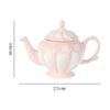 British Retro Court Tea Set Simple English Afternoon Tea Set Creative Ceramic Kettle Set Teapot Teacup Household Tableware Gift