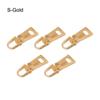 5pcs Bag Suitcase Zipper Repair Kit Detachable Zipper Pull Zipper Slider Metal Zip Metal Zipper Head