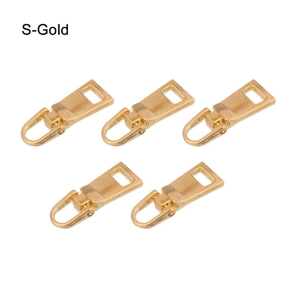 5pcs Bag Suitcase Zipper Repair Kit Detachable Zipper Pull Zipper Slider Metal Zip Metal Zipper Head