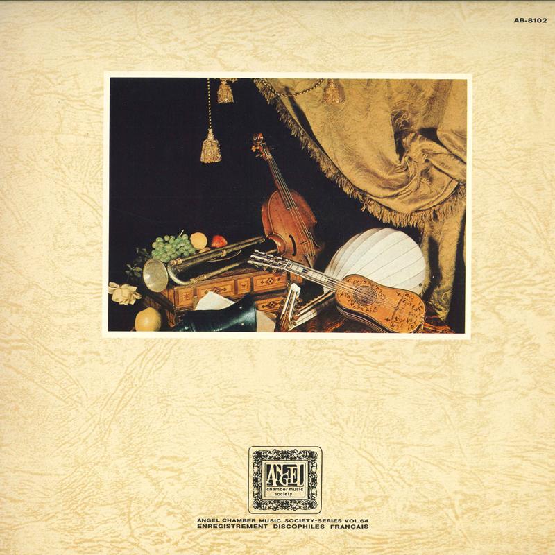 LP Record VARIOUS - Mozart: Quintet In E Flat Major for AB8102 ANGEL Japan Classical Used