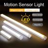 LED Night Light 10/20/30/50CM Motion Sensor USB Rechargeable Ultrathin Wireless Wardrobe Kitchen Cabinet Night Light