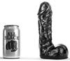 AB62 Colin All Black Dildo 15 X 5cm - All Black - Black Dildos