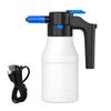 Electric Car Foam Sprayer Rechargeable High Pressure Washer Bottle 1.5L Wide-Angle Spray Car Washer For Vehicle Cleaning