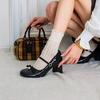 French Mary Jane Shoes Women's 2025 Spring New Beautiful High Heels with Skirt Gentle Small Fragrant Thick Heel Single Shoes